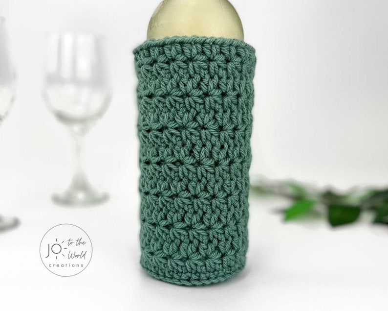 Wine Bottle Holder Crochet Pattern image 3