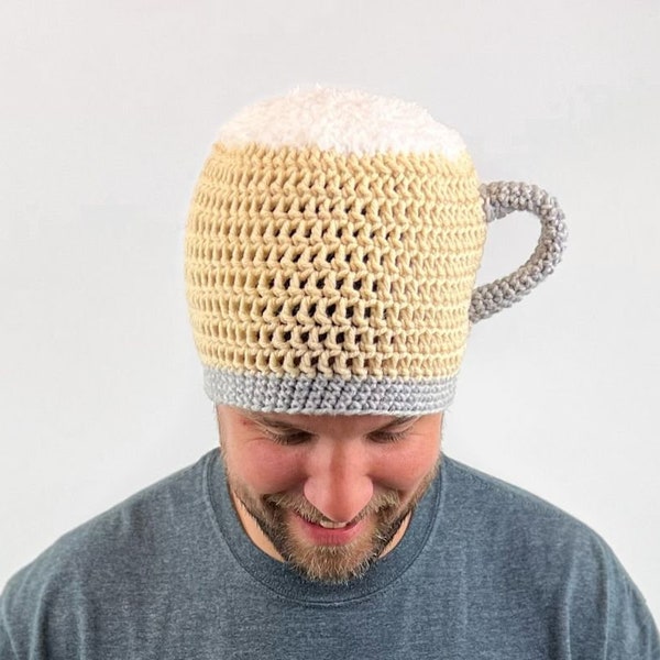 Crochet Beer Hat Pattern