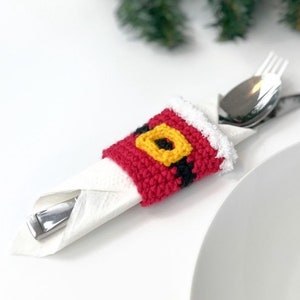 Christmas Cutlery Crochet Pattern