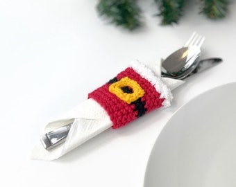 Christmas Cutlery Crochet Pattern