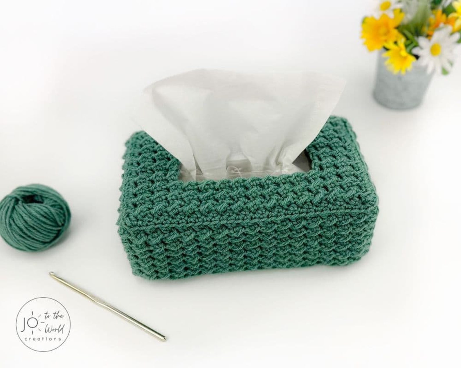 Crochet Tissue Box Cover | Easy Tissue Box Cover Crochet Pattern - Etsy