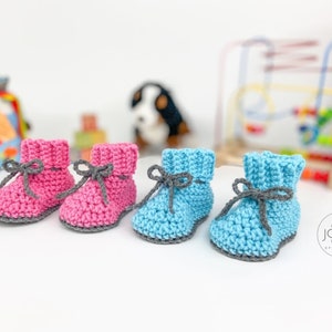 Baby Booties Crochet Pattern image 3