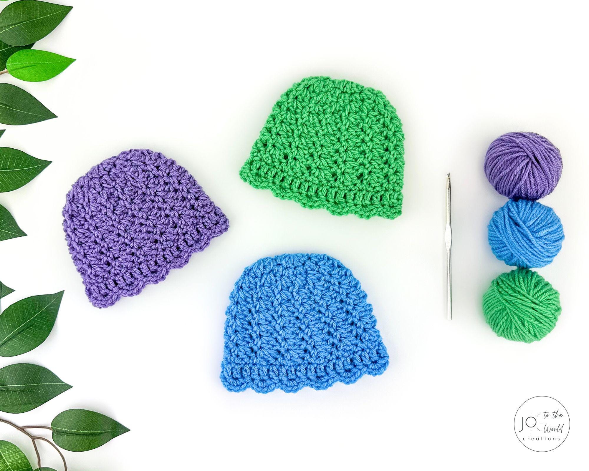 33 Baby Hat Crochet Patterns for Keepsake Gifts, Photo Props, and Everyday Wear 20 Classic Newborn Baby Hat Crochet