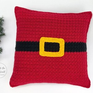 Crochet Christmas Pillow Pattern image 5