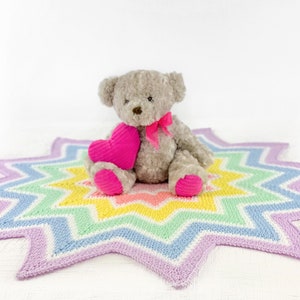 Crochet Star Blanket Pattern