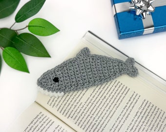 Shark Bookmark Crochet Pattern