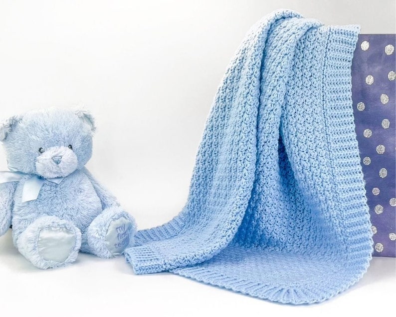 Adorable Baby Blanket Crochet Pattern image 1