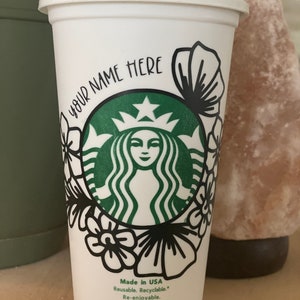 Personalized Starbucks Hot Cup