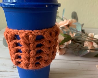 Crochet Coffee Cup Cozy | 70+ Color Options! | Crochet Cup Warmer | Crochet Cup Sleeve | Coffee Sleeve