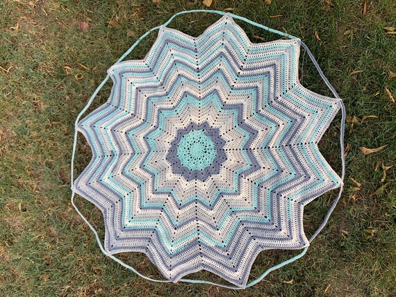 Crochet convertible blanket bag cheap