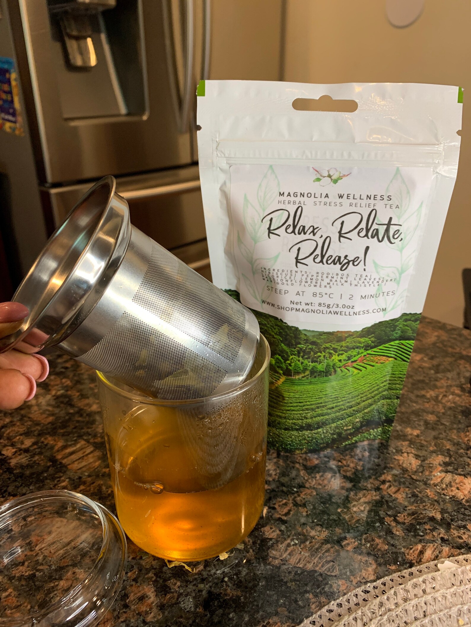 Single Cup Tea Strainer Teapot Strainer Tea infuser Bottle Etsy