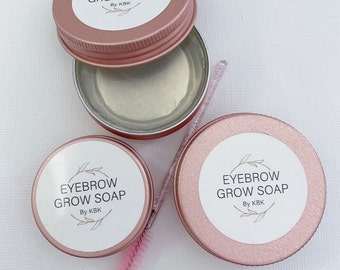 EYEBROW GROWTH 100% pure and Natural-eyebrow soap Eyebrow Styling  Organic Eyebrow Makeup Eyebrow Cream