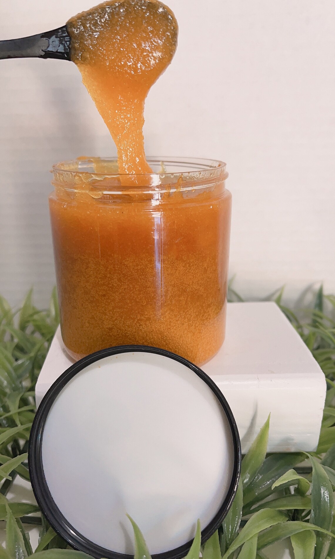 ORGANIC TURMERIC Sugar Scrub With CPTG Oils Dark Spots Etsy