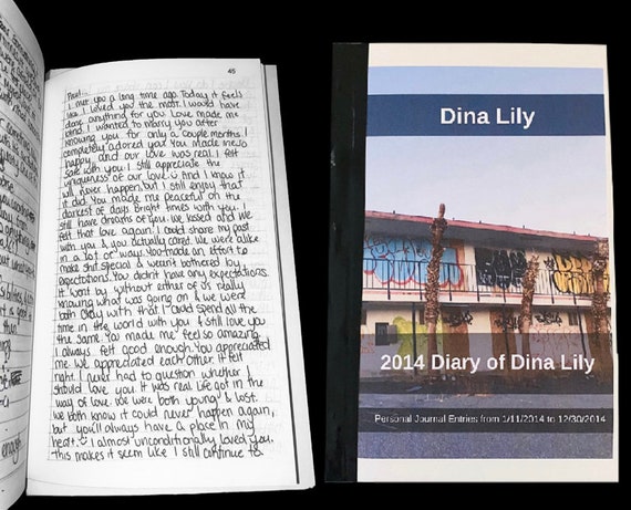 2015 Used Handwritten Diary of a 19 Y/o Girl - Printed Copy