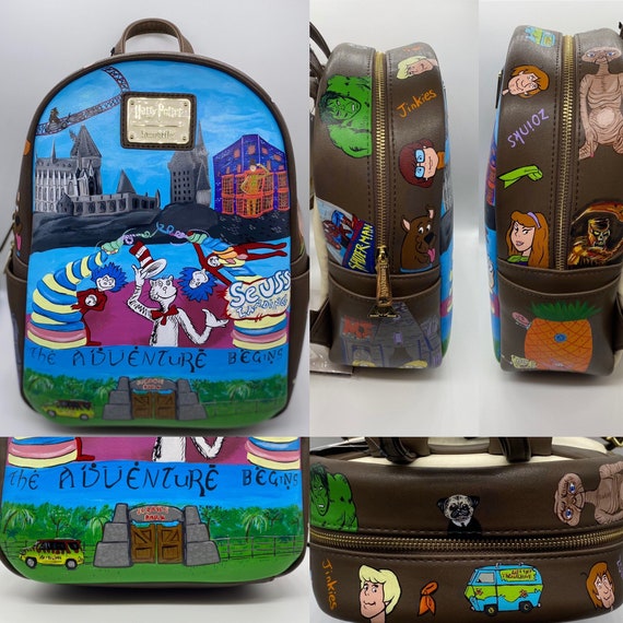 Custom Painted Mini Backpack You Pick 