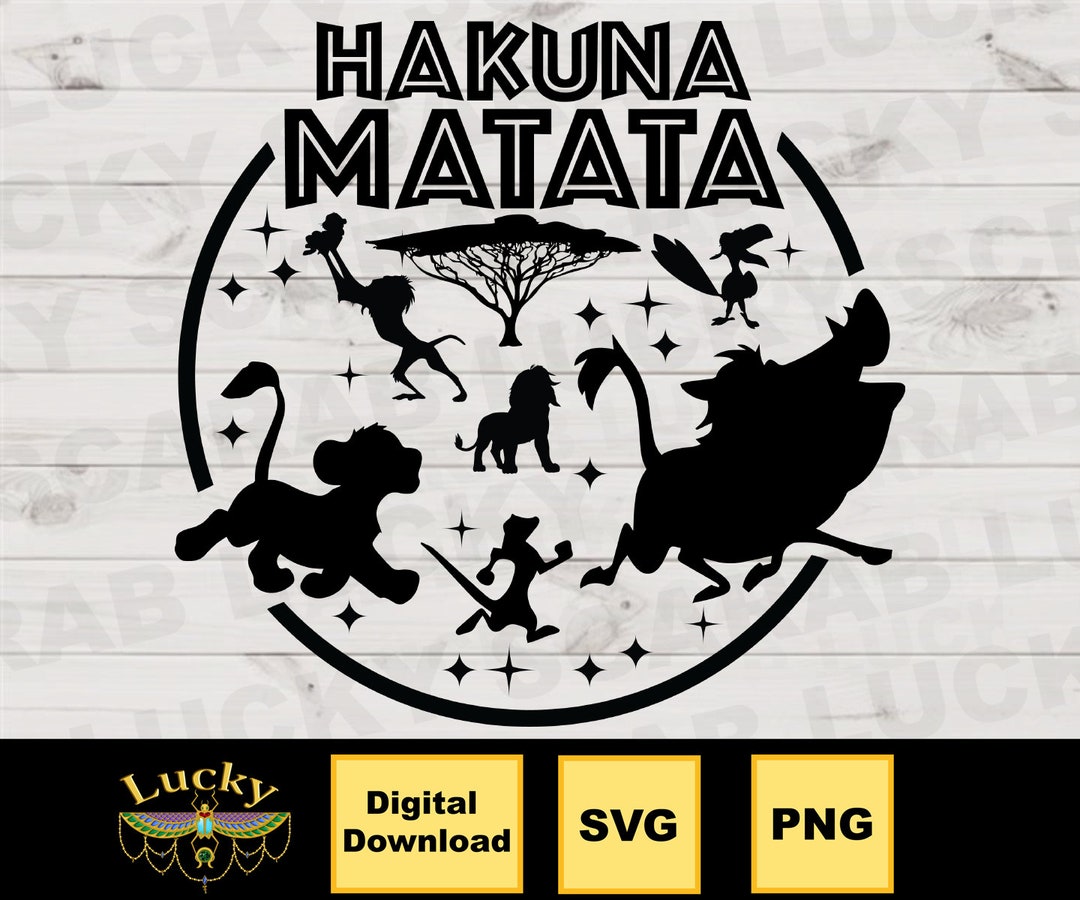 Hakuna Matata Lion King Timon Puma Samba Rafiki Circle of Life - Etsy