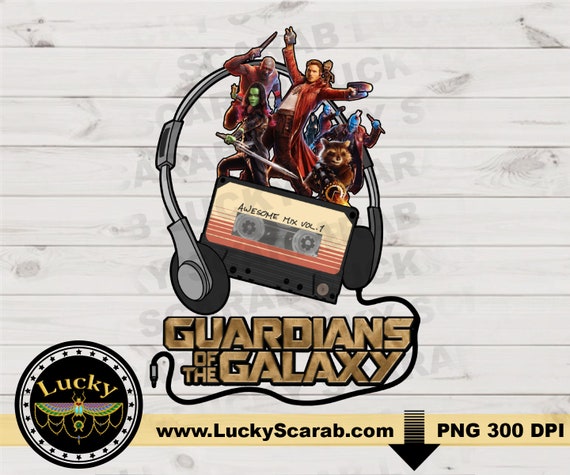 Neon Guardians of the Galaxy Mix Tape Space Digital Download - Etsy ...