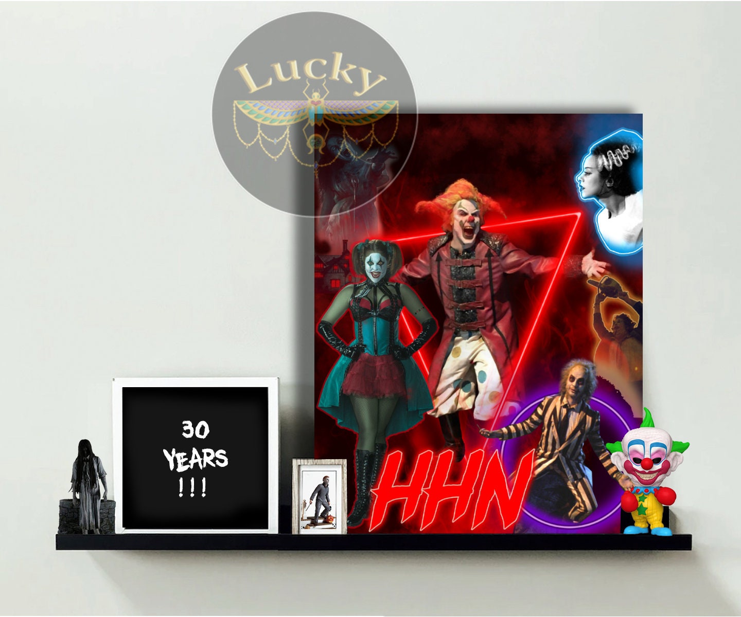 Halloween Horror Nights Horror Universal Studios Wall Art/ Etsy