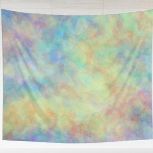 Psychedelic Tie Dye Tapestry - Psychedelic Tie Dye Wall Tapestry - Psychedelic Tie Dye Wall Hanging - Yellow Psychedelic Tie Dye Wall Decor