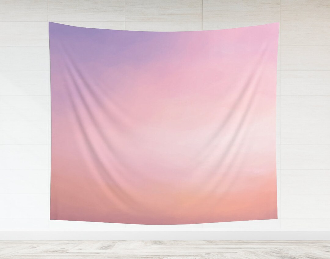 Pink Sunset Tapestry Pink Sunset Wall Tapestry Pink Sunset Wall Hanging