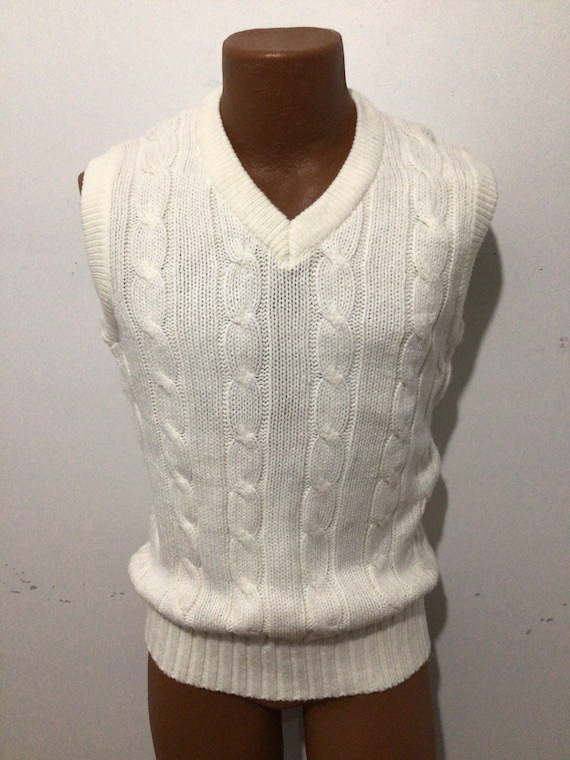 Vintage Slazenger Vest Jumper. Pullover 