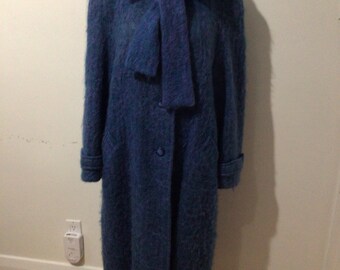 blue mohair coat