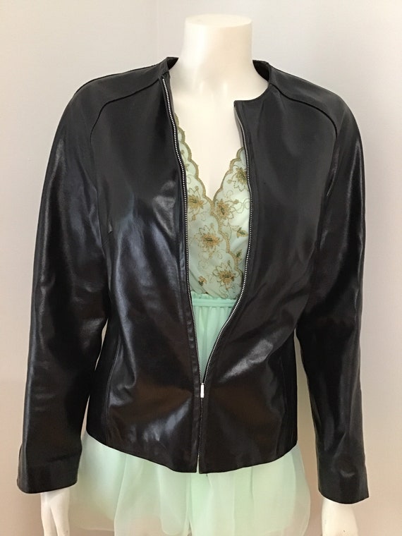 Laura ashley top black jacket