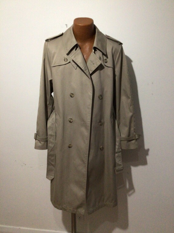 Vintage Pierre Cardin men’s classic trench coat