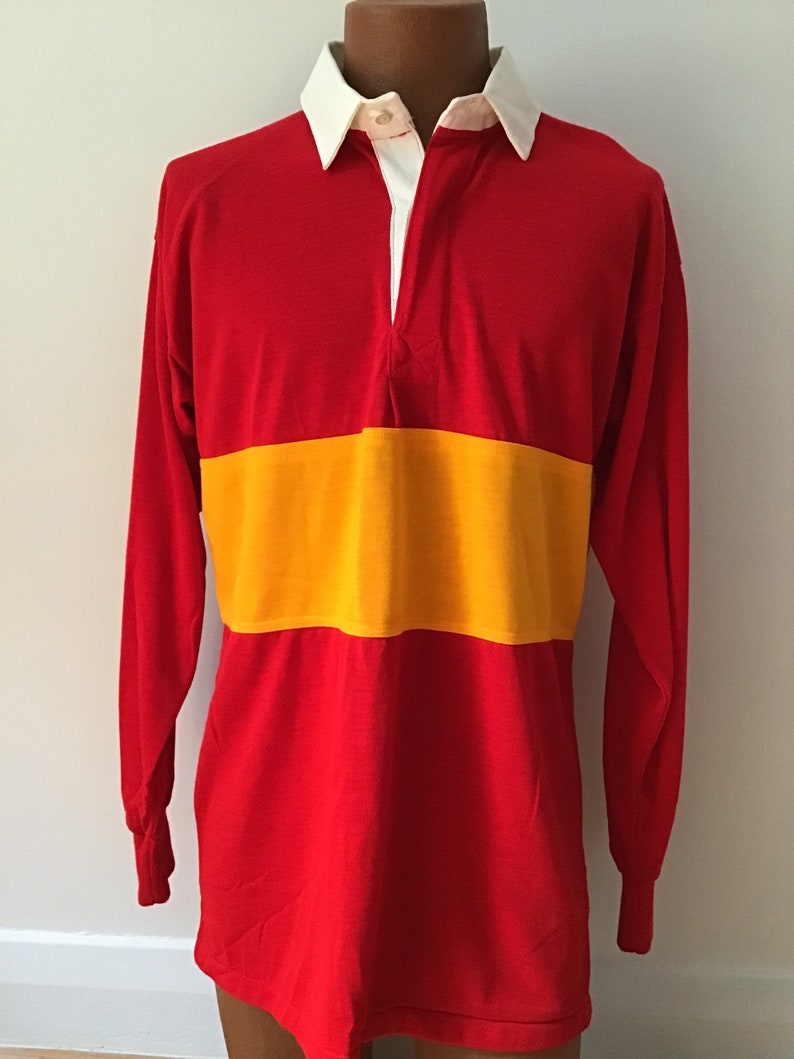 80s Mens Vintage Rugby shirt. England Gymphlex Etsy