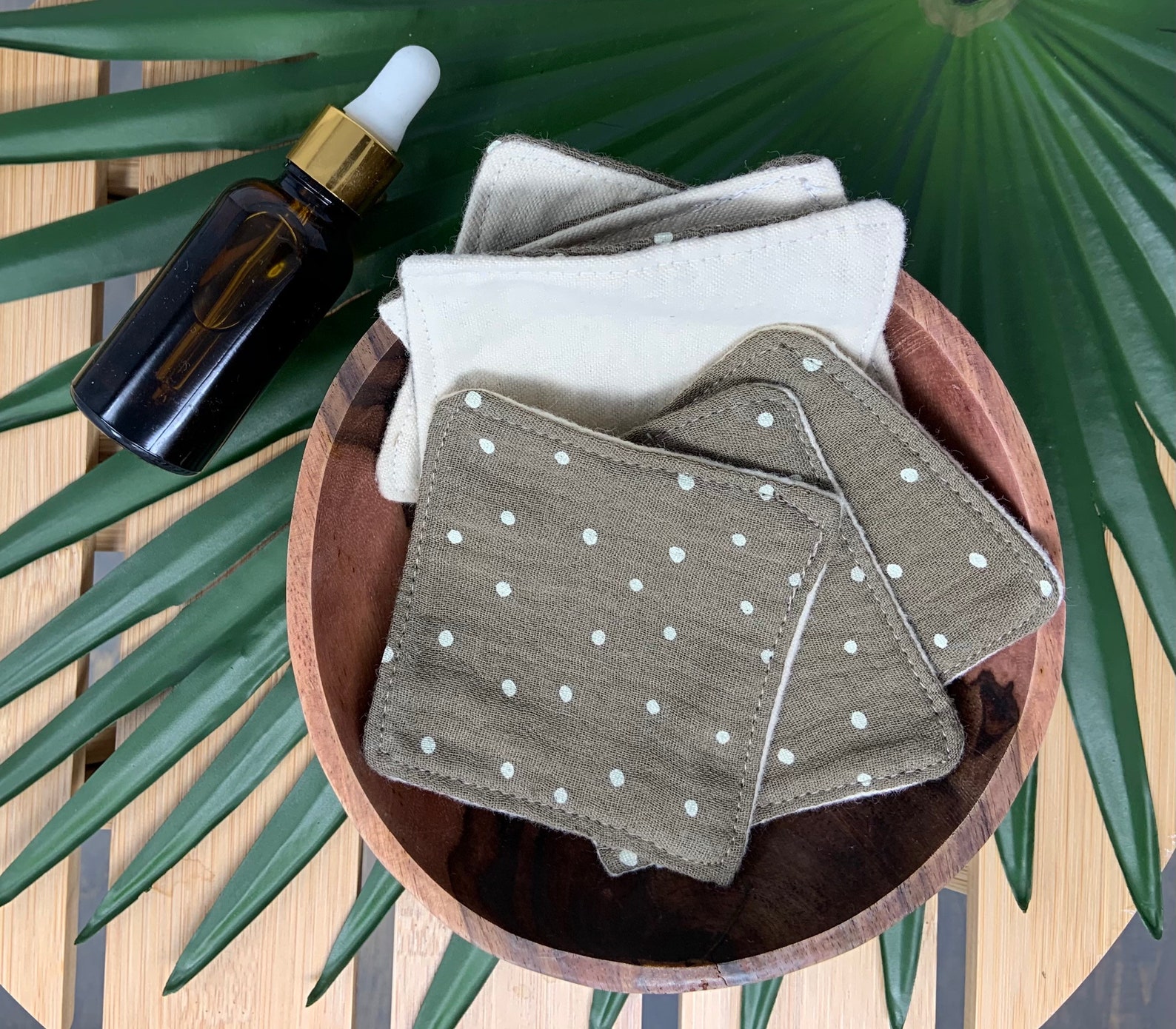 12 Reusable Cotton Muslin Flannel Facial Rounds Soft Etsy