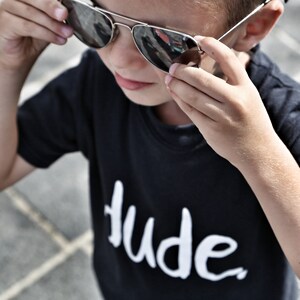 Dude or Dudette Childrens Slogan T Shirt