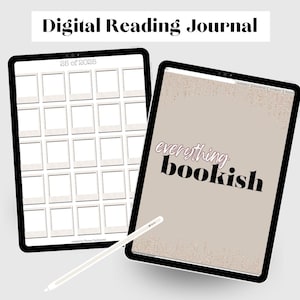 Tutto il diario di lettura libresco / Diario di lettura Goodnotes / Diario di lettura 2025 / Planner libresco / Tracker di lettura