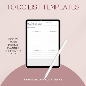 To-Do-Listen-Produktivität, Master-, Wochen- und Tägliche To-Do-Listen, um den Überblick zu behalten und die täglichen Aufgaben zu planen, To-Do-Liste pdf, Planner-Checkliste
