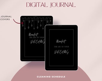Minimalist Digital Daily Journal: Manifestation & Reflection (Digital Download)