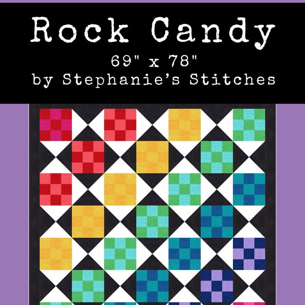 Rock Candy - Pattern #126 ***PDF Pattern Only (Must Be Downloaded)***