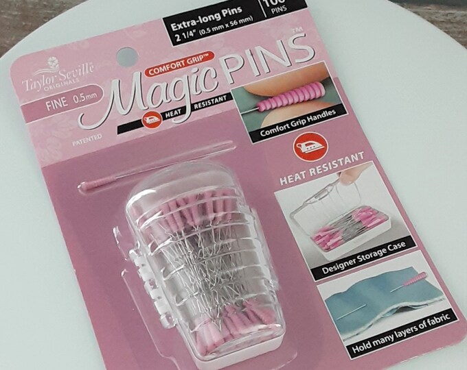 New Magic Pins for Quilting Extra Long Fine 100 Pcs Etsy