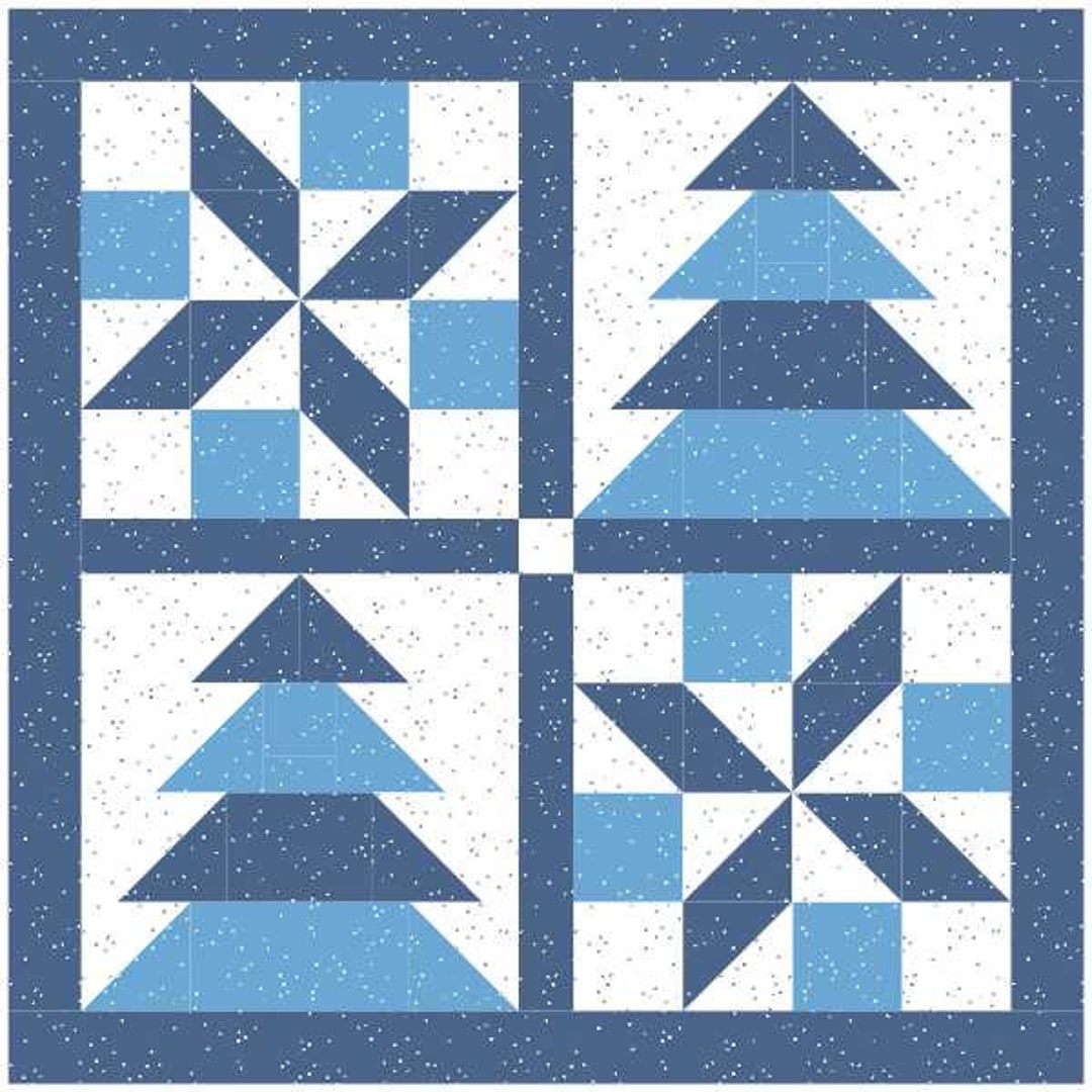 Winter Frost Wall-hanging PDF Pattern - Etsy