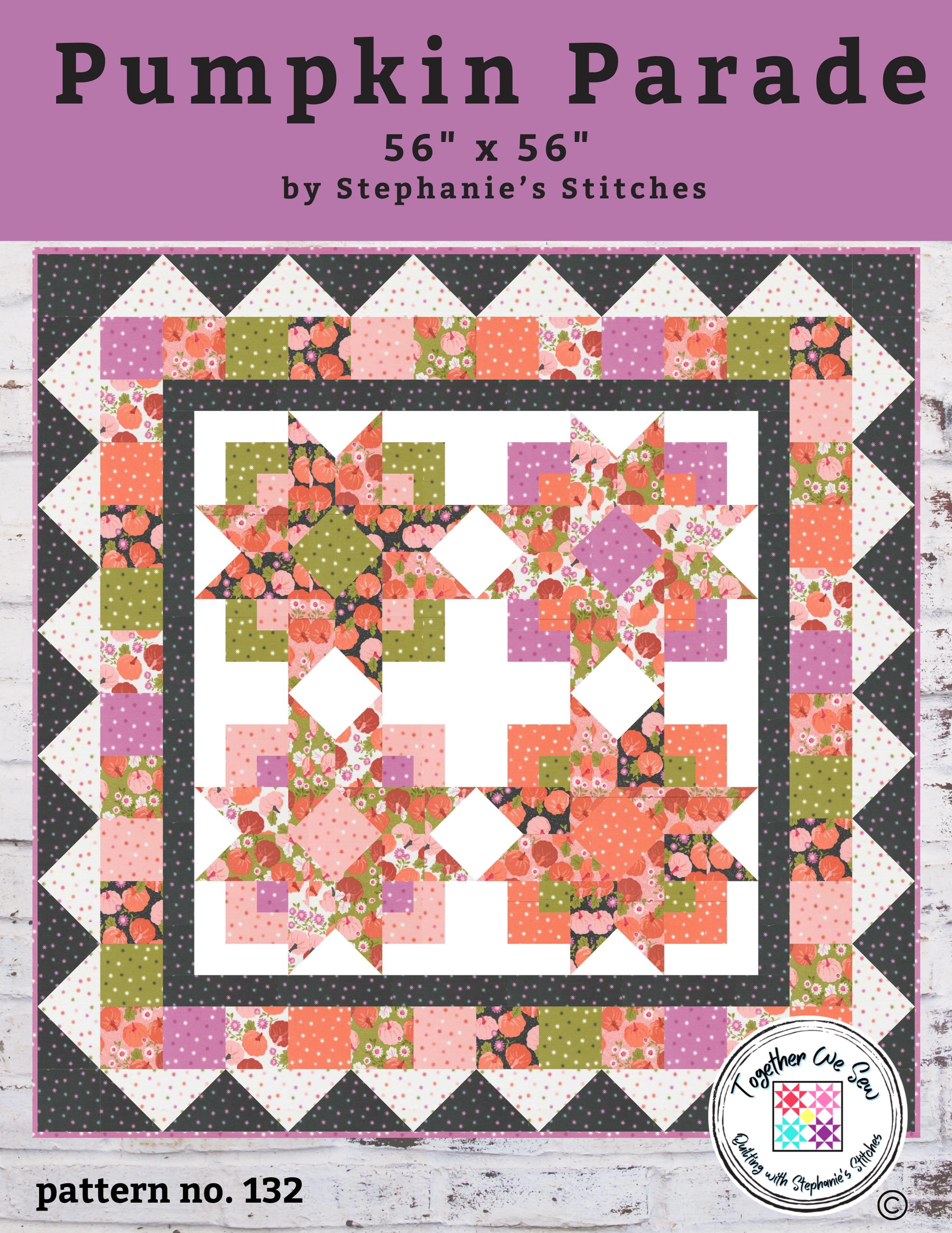 Pumpkin Parade - Pattern #132 ***PDF Pattern Only (must Be Downloaded ...