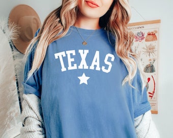 Texas Shirt Comfort Colors® Tshirt Texas Tee Comfort Colors Shirt Texas Graphic Tee Comfort Colors Tee Texas T Shirt Oversized Tshirt Austin