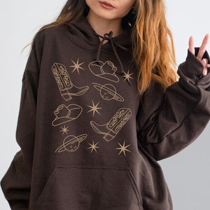Space Cowgirl Hoodie Sweatshirt