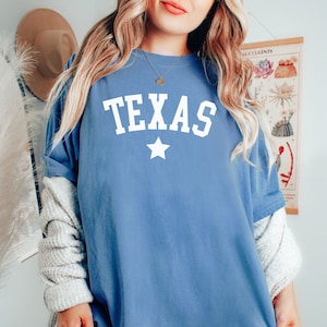Texas Shirt Comfort Colors® Tshirt Texas Tee Comfort Colors Shirt Texas Graphic Tee Comfort Colors Tee Texas T Shirt Oversized Tshirt Austin