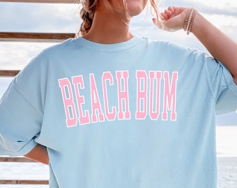 Beach Bum Shirt Comfort Colors® Tshirt Beach Bum Tshirt Comfort Colors Shirt Beach Bum Tee Comfort Colors Tee Beachy Tees Summer Tees