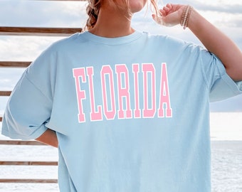 Florida Shirt Comfort Colors® Tshirt Florida Tshirt Comfort Colors® Shirt Florida T Shirt Comfort Colors® T Shirt Florida Tee