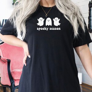 Spooky Season Shirt Ghost Shirt Comfort Colors® Tshirt Spooky Shirt Cute Ghost Comfort Colors Shirt Spooky Vibes Cute Halloween Shirt Fall