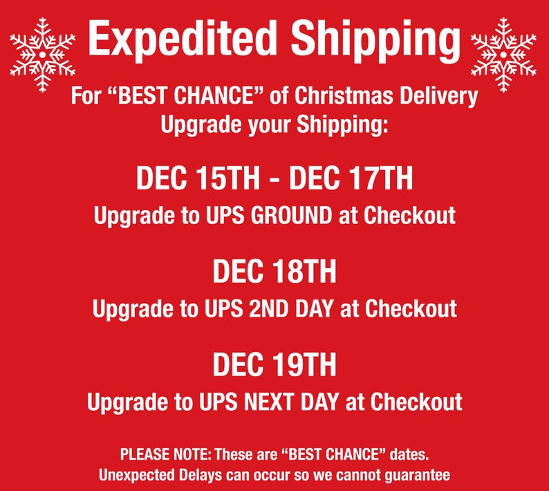 Expedited Shipping