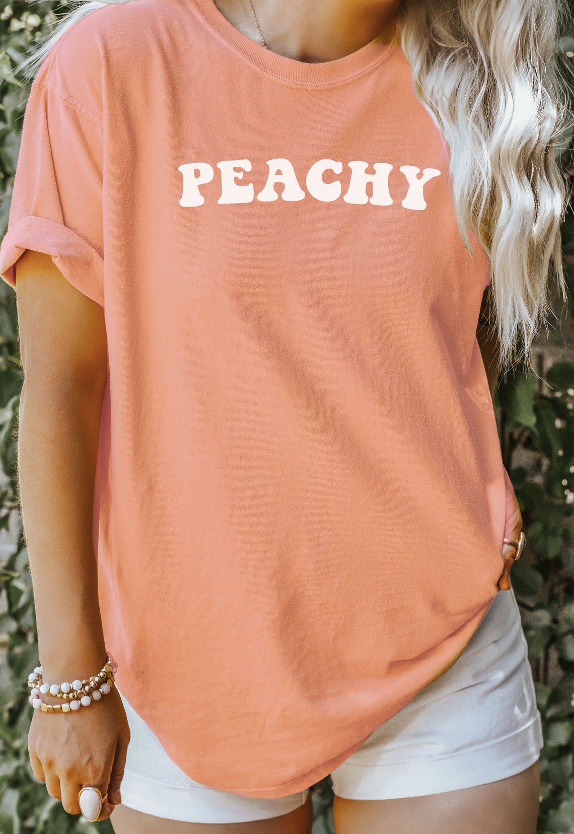 Peachy Shirt Comfort Colors Tshirt Peachy Tshirt Comfort | Etsy