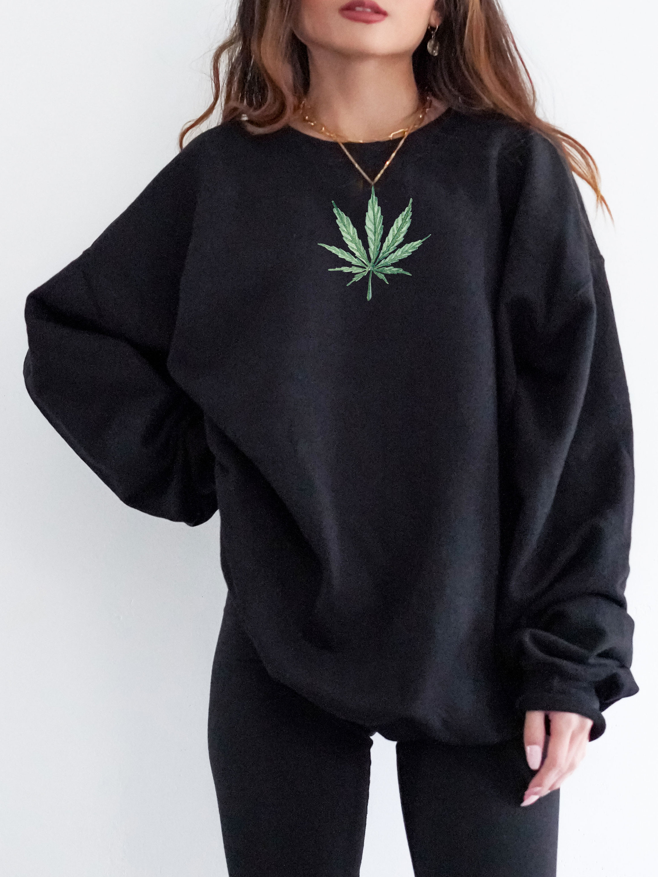 Weed Crewneck - Etsy 