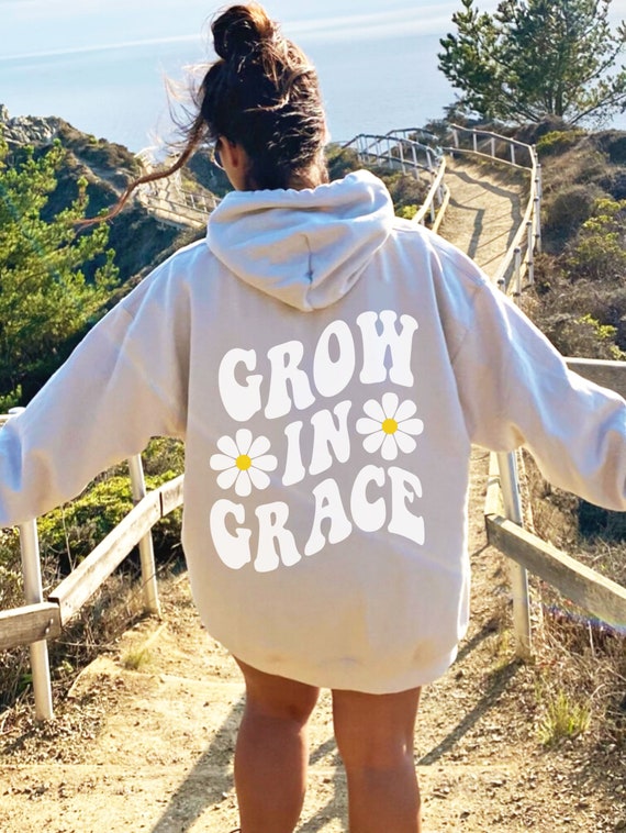 Grow In Grace Christian Hoodie Grow In Grace Christian Hoodie