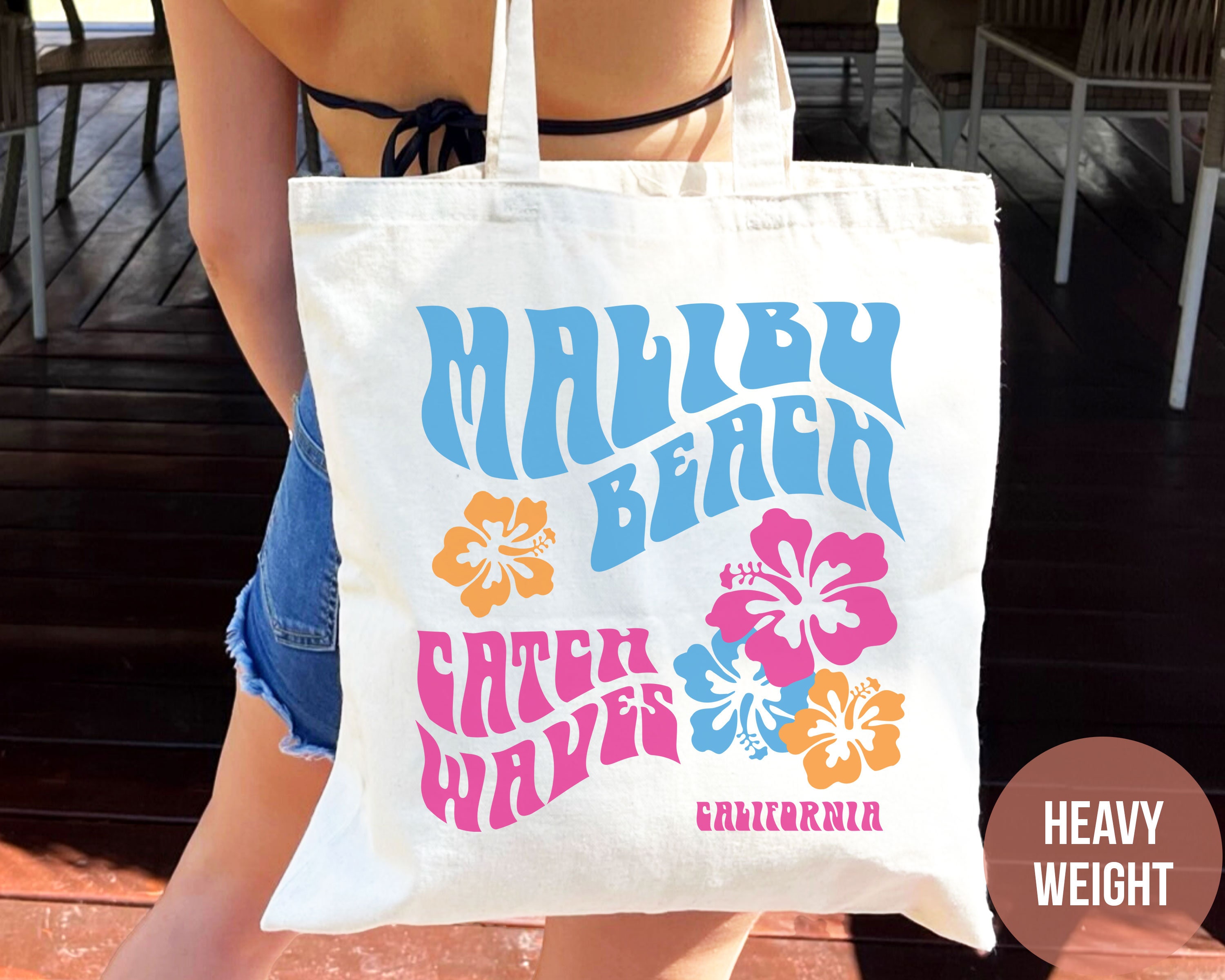 Malibu Beach Coconut Girl Tote Bag Coconut Girl Aesthetic -  Sweden