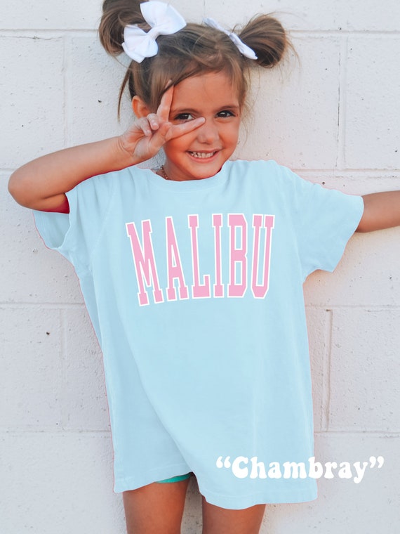Malibu Shirts 70's Beach Bum Hawaii Youth T-Shirt
